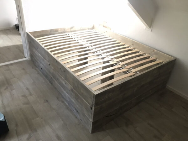 Steigerhouten bak bed - Afbeelding 3