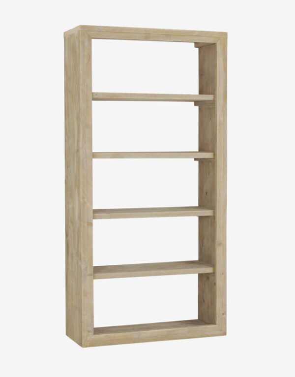 Steigerhouten open/boeken kast - Afbeelding 4
