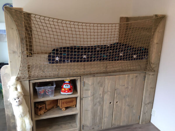 Steigerhouten hoogslaper jungle