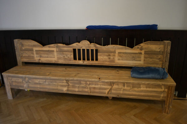 Steigerhouten kerkbankje - Afbeelding 3